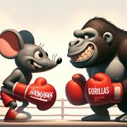 Springmaus vs. Gorillas - Das Impromatch