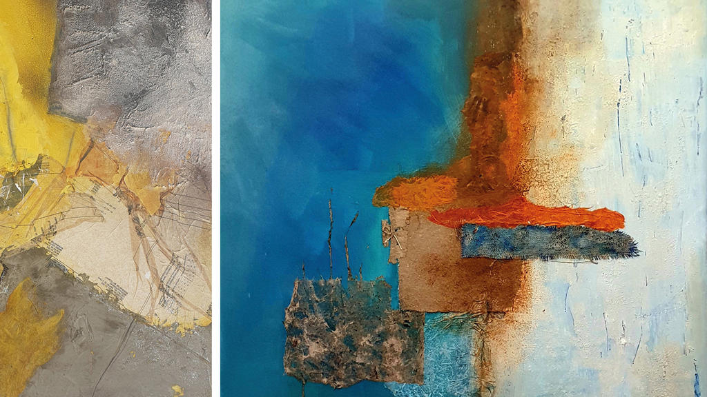 Aktuelle Ausstellung - Elfi Klotz - Abstrakte Malerei